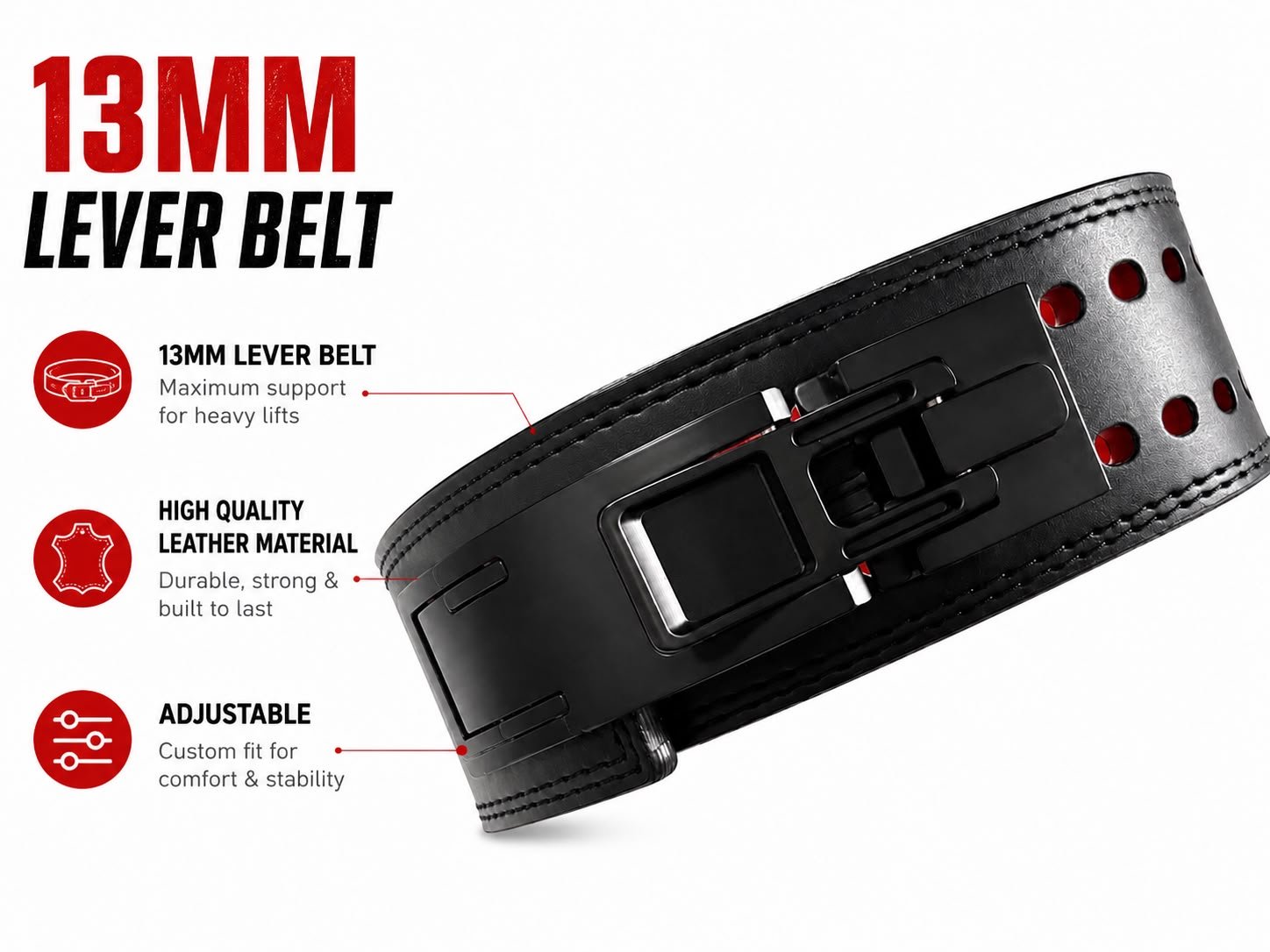 Powerlifting Belt + Bag Free
